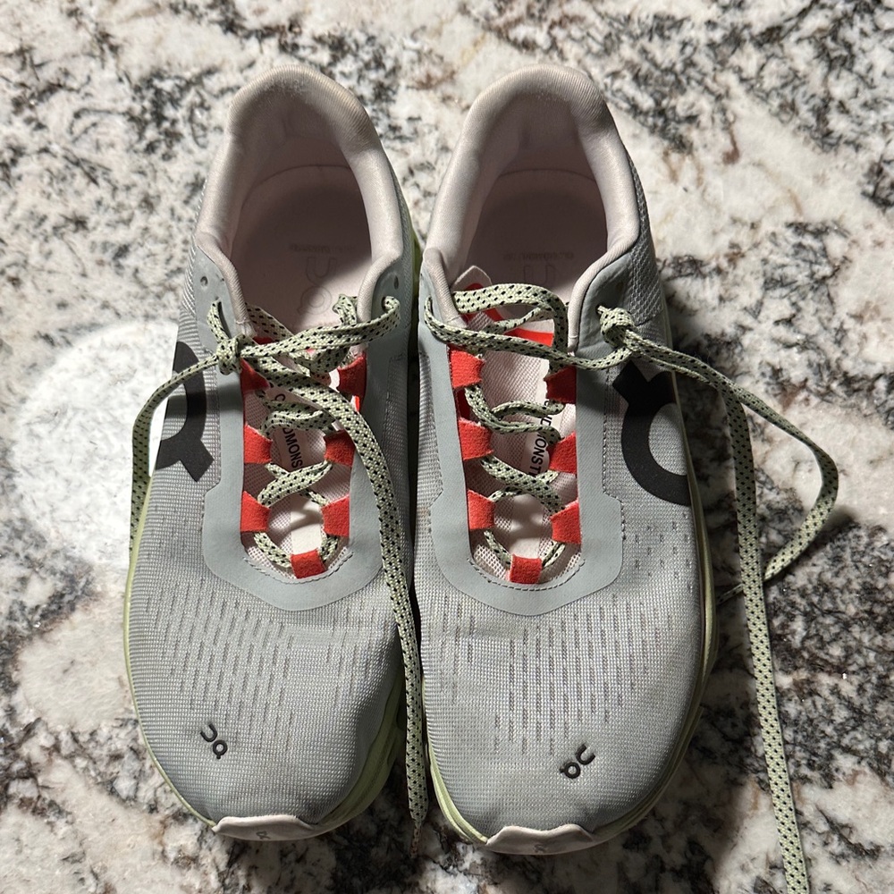 ON Women's Athletic Shoes - Gray and Red